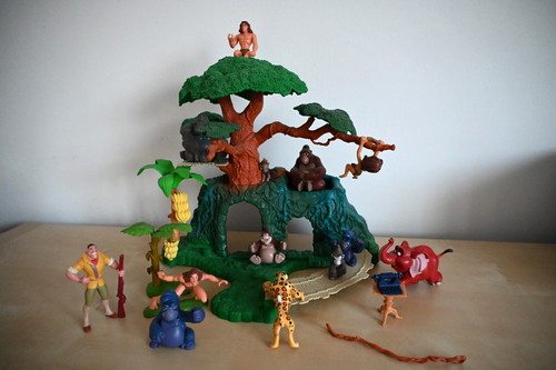Mattel tarzan jungle - mattel,