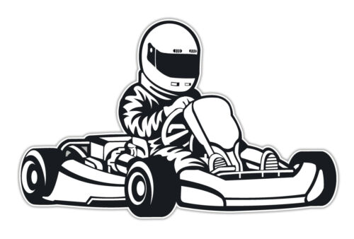 Aufkleber kart gokart rennkart - kart,
