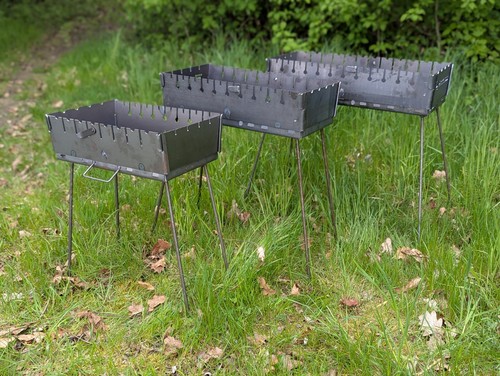 Mangal grill 3mm koffer - 3mm,