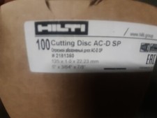 100 x  HILTI TRENNSCHEIBE