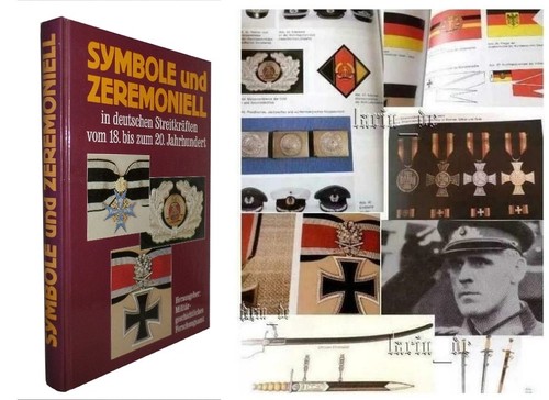 Buch mit fahne uniform ddr - (mit,