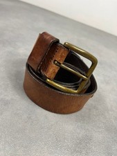 Ledergürtel braun camel