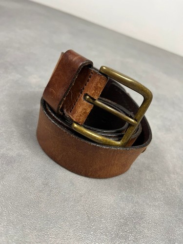 Ledergürtel braun camel