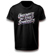 Satire T-Shirt „Ungeimpfte sind schuld an Sommerhitze“ ? Provokant Gesellschaft