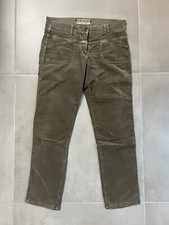 Closed Hose Samt Gr. 26 in taupe / braun 