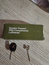 Vintage Lufthansa Senator Geschenk Petschaft Blanko mit Siegelwachs OVP