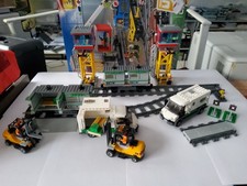 Lego City 60198 60052 60098 7939 3677 Transporter Stapler Weiche Schienen