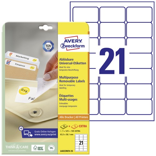 Avery zweckform l6023rev - avery-zweckform, l6023rev-25