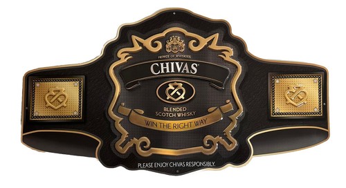 Chivas regal whisky metal sign - chivas,