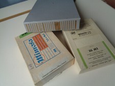 2 sehr alte Schachteln ggf. für Fotos, aus DDR-Zeit, gebraucht