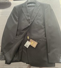 Herren Anzug schwarz Gr. 54