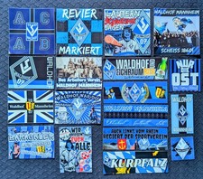 200x SV Waldhof Mannheim Aufkleber Mix SVW Sticker