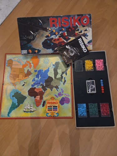Parker risiko brettspiel 1975 - risiko,