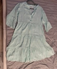 Grünes Hemdkleid (146/152) -