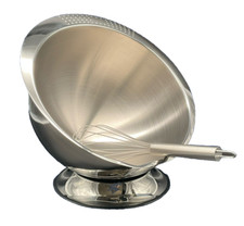 AMC Rührschüssel Backschüssel Rührtopf Schneebesen 25cm Hochwertig #