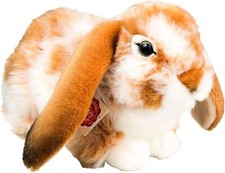 Teddy Hermann Hase Widderkaninchen braun weiß gescheckt 30 cm 93791 Kuscheltier
