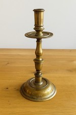 Barocker Bronze-Kerzenleuchter, 17.Jahrhundert