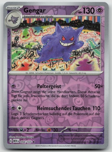 Gengar 094 165 reverse - 094/165,