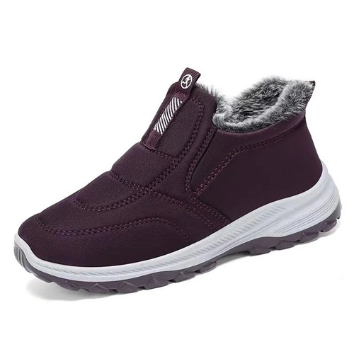 Damen schneestiefel mit fell - mit,
