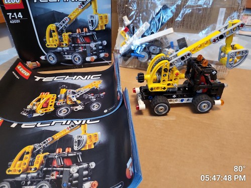 Lego technic mini - mini-autokran,