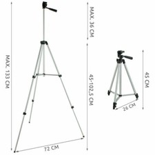 Handy-Tripod flexibel: Stabile