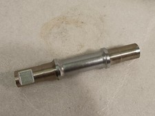 *31 DDR / Renak / Diamant Tretlager Welle BSA 123 mm Hohlachse - Bahnrad!