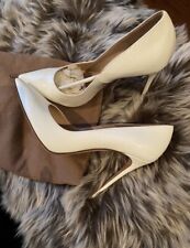 Gianvito Rossi Milano 39 40 Weiß Lackleder ♥️ NEU