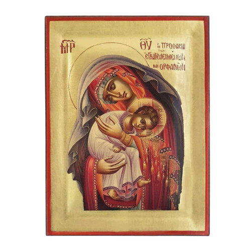 Muttergottes ikone handgemalt - muttergottes,