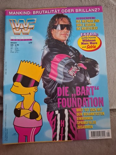 Wwf magazine 1997 - magazine, hitman