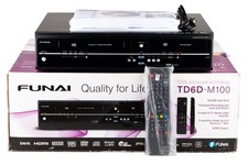 Funai TD6D-M100 VHS HDD DVD Recorder / neuwertig / 1 Jahr Garantie