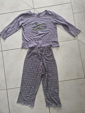 Mädchen Pyjama Gr.110/116 Schlafanzug 