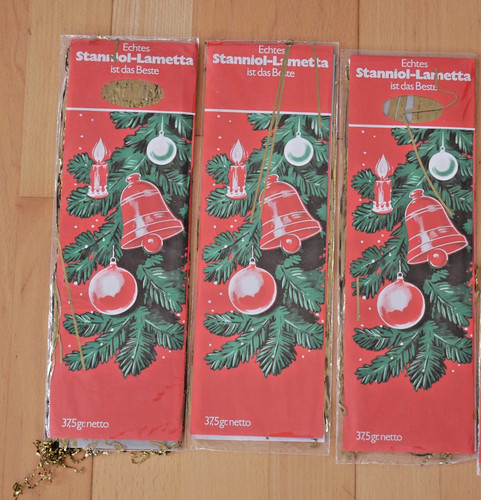 Original stanniol lametta gold - original,
