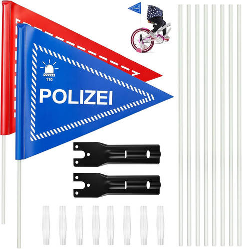 Stücke 180cm fahrradfahne - stücke,