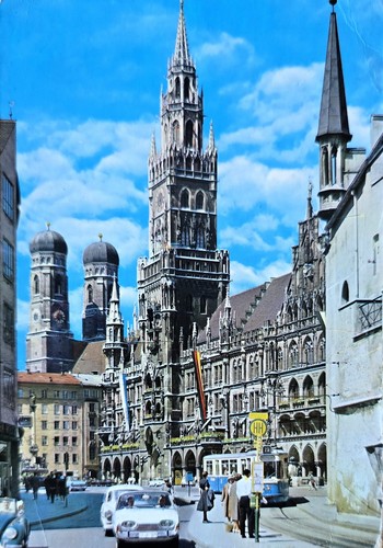 München marienplatz - ak,