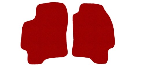 Basic front fußmatten rot - front,