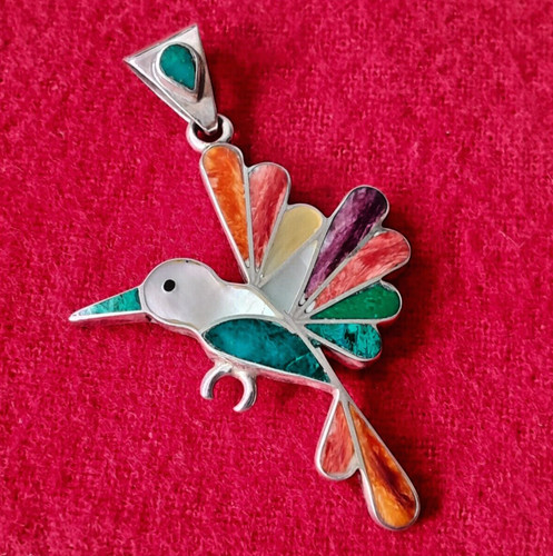 Peruanischer kolibri anhänger - peruanischer,