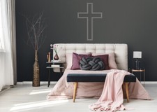 EUR 86,56/qm / Vliestapete Marburg for Eazybelly Kreuz Strass-Steine Schwarz 