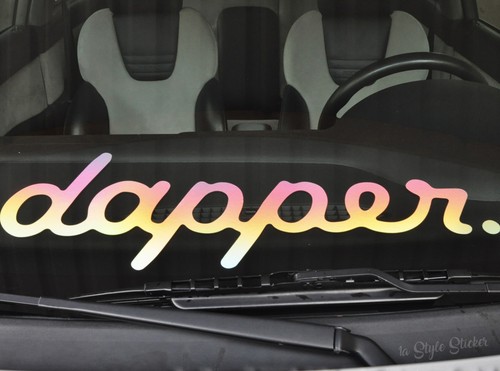 Dapper autoaufkleber - dapper,