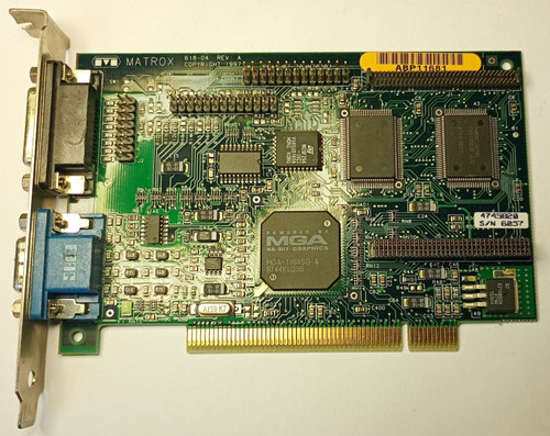Pci grafikkarte matrox - grafikkarte,