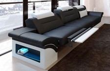 Sofa Leder 3 Sitzer Couch
