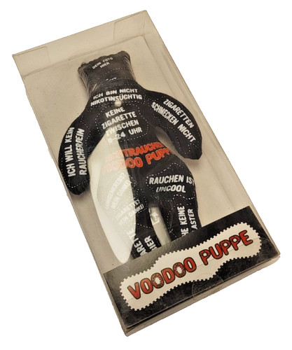 Voodoo puppe für nichtraucher - puppe,