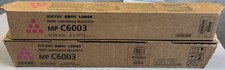 2 Ricoh Genuine MP C6003