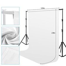 Fotohintergrund Weiß 1,8x2,8