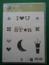 Stampin up Stempelset Pictogram Punches gebraucht 1 Stern fehlt 