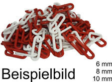 Absperrkette rot/weiß
