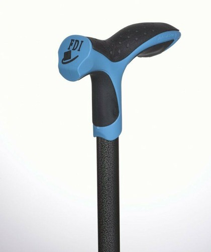 Antar gehstock soft step - step, blau