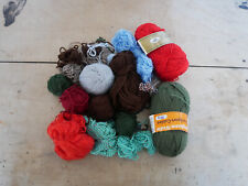 Wollreste verschiedene Marken und Stärken knapp 200 Gramm unbenutzt