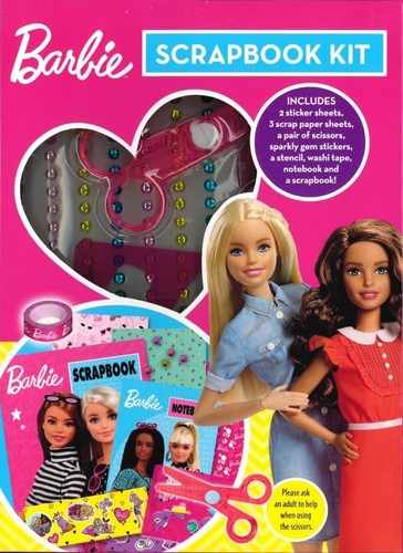 Barbie scrapbooking tagebuch - barbie,