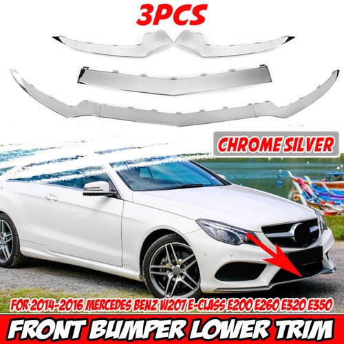 Chrom front spoiler lippe - front,