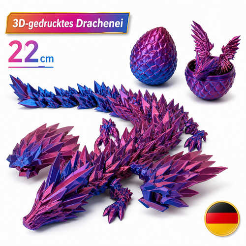 Drachenei 22cm tischdekoration - drachenei,